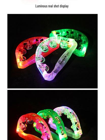 Flashing LED Glow Stick Rattle - Concert and Party Cheer Props