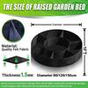 Felt Nonwoven Outdoor Garden Planter Round Flower Pot Garden Planting Bed