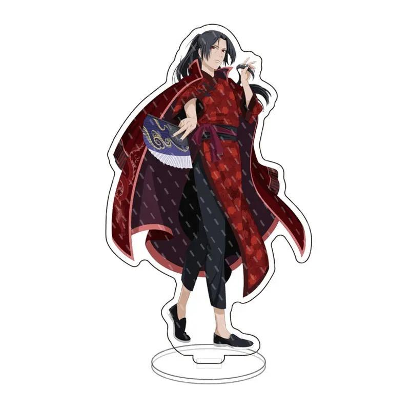 Japan Naruto Acrylic Stand Shippuden Uchiha Sasuke Sakura Desktop Decoration Doll anime figure character Xmas present 15cm