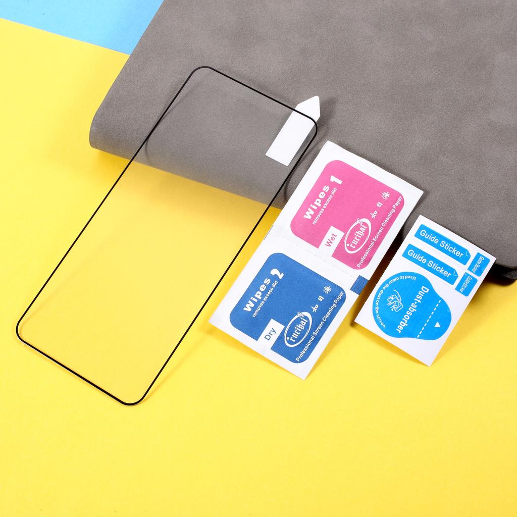 RURIHAI 2.5D Solid Defense Tempered Glass Screen Protection Film for Samsung Galaxy S21+ 5G