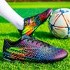 Fashion Men Professional Soccer Shoes Outdoor Sports Training Ankle Soccer Boots Turf Youth Original Men's Society Football Boot
