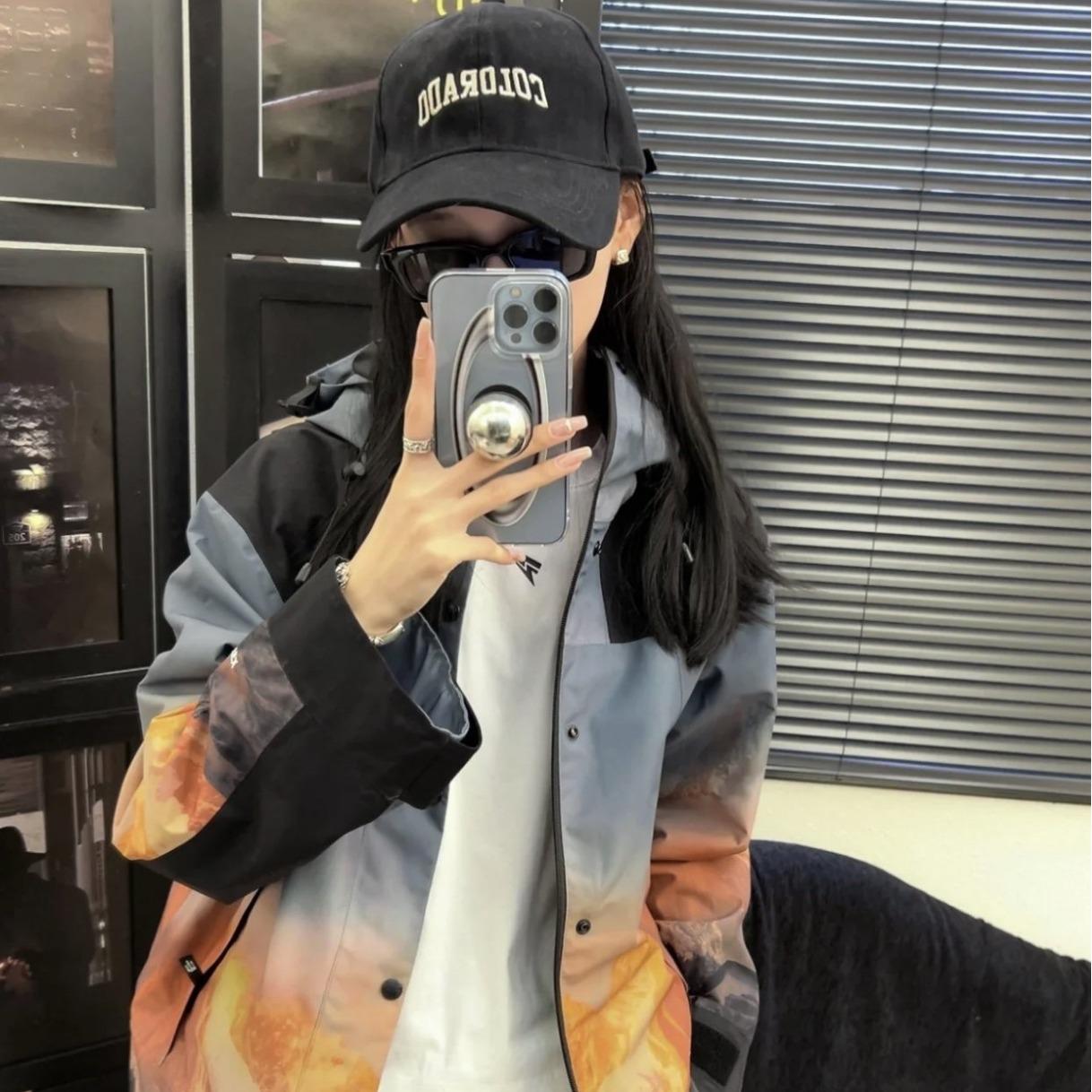 

1990 Windbreaker Men s and Women s Fully Taped Jacket - Jizhao Jinshan Outdoor Series XS