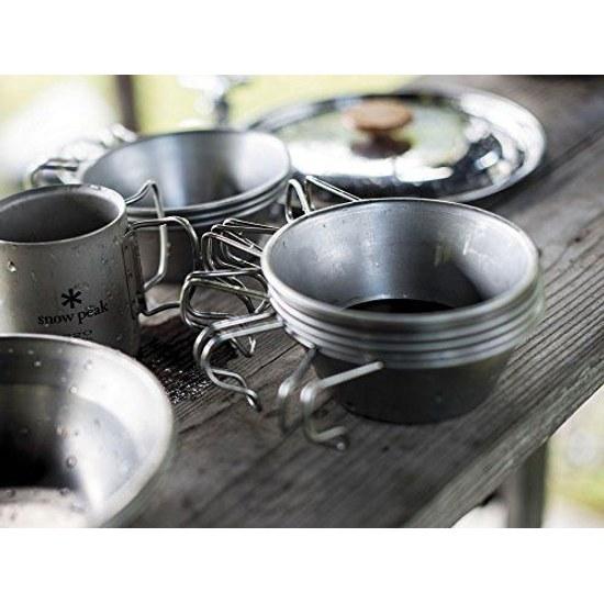 Snow Peak Titanium Sierra Cup E-104 Measurement Marks Measuring Lightweight Cooking Outdoor Camp