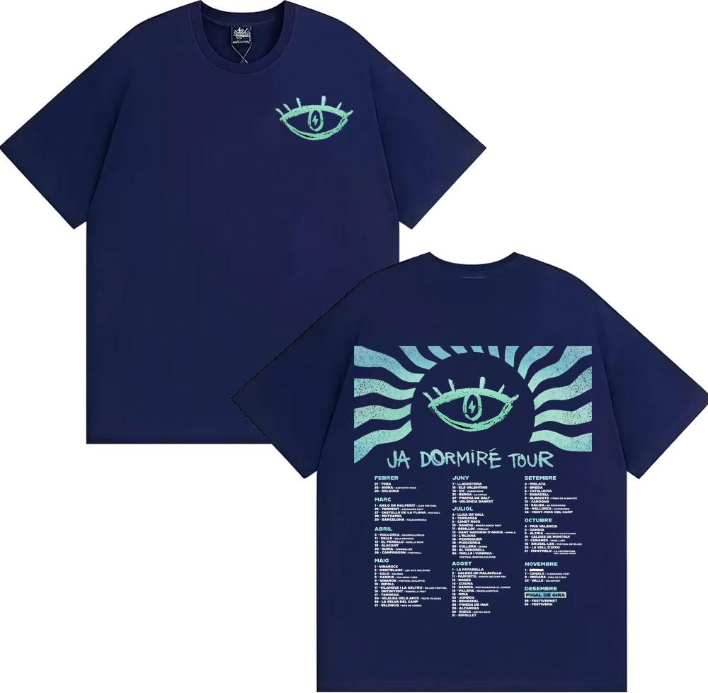 Band La Fumiga Ja Sleep Tour 2026 Tshirt Love Stay Summer Mens Fashion Hip Hop Style Tshirt Large New Street Wear Y2K