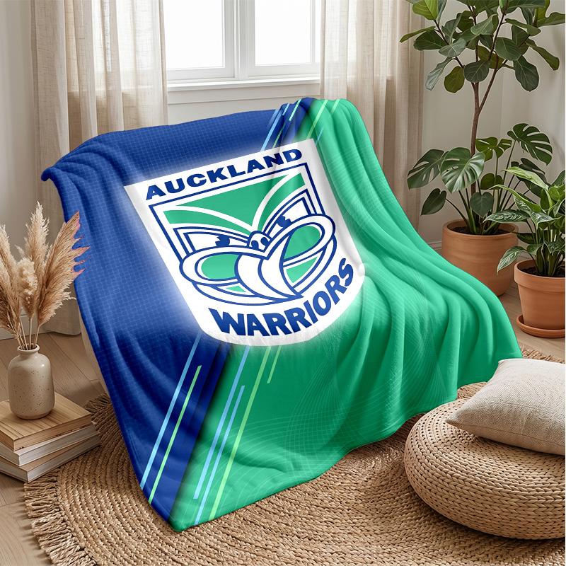 Coperta in Flanella Pile Wigan Warriors Coperta Calda e Accogliente per Divano Letto Viaggio Uso in Tutte le Stagioni