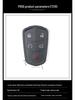 Compatible with KDLK Shield-Shaped 5-Button 315MHz 46 Chip Smart Remote Key.