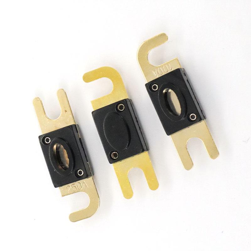 Car Audio Pure Copper Mini Fuse Bolt Modification Fork Type ANS.