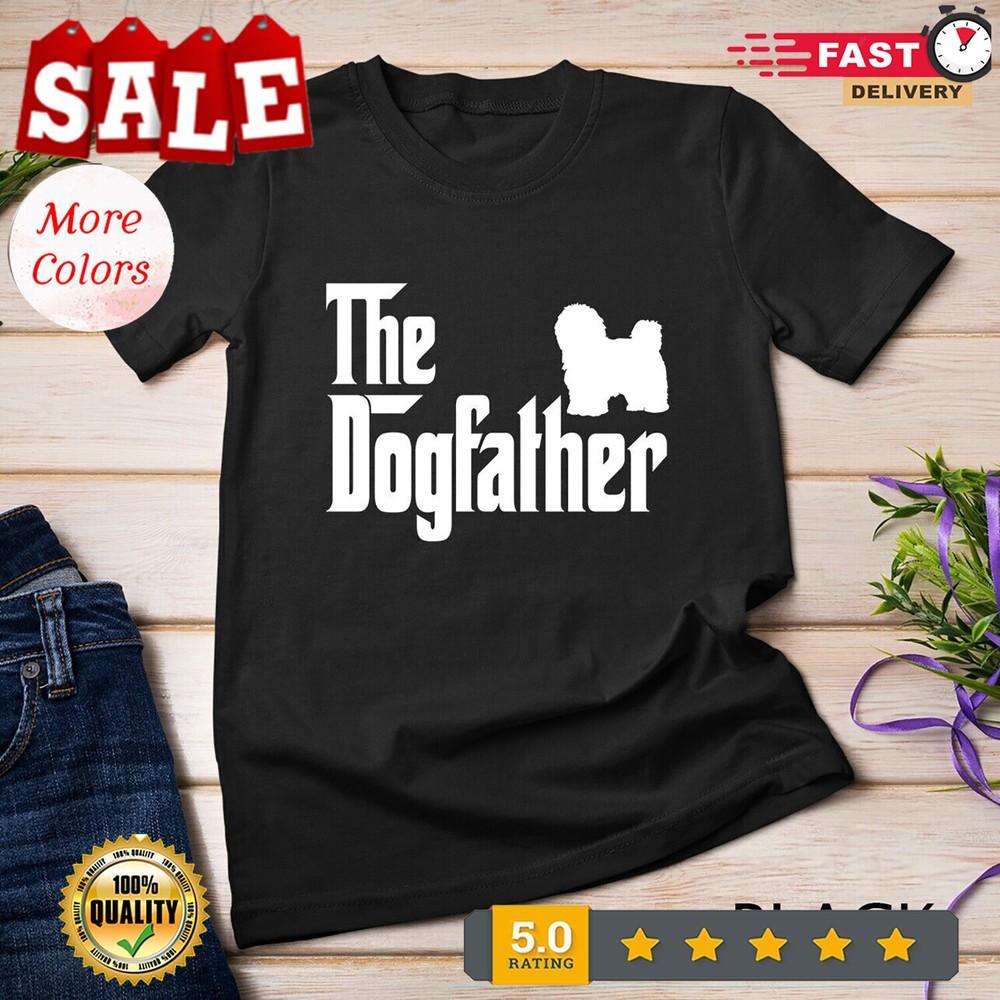 2025/Havanese Lover Gift DogFather Unisex T-shirt. Unisex T-Shirt L