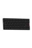iQunix MQ80 Aluminum Low Profile Wireless Mechanical Keyboard Shadow Black Gaming Low Profile Authorized Japanese Dealer Warranty Keyboard, Aluminum,