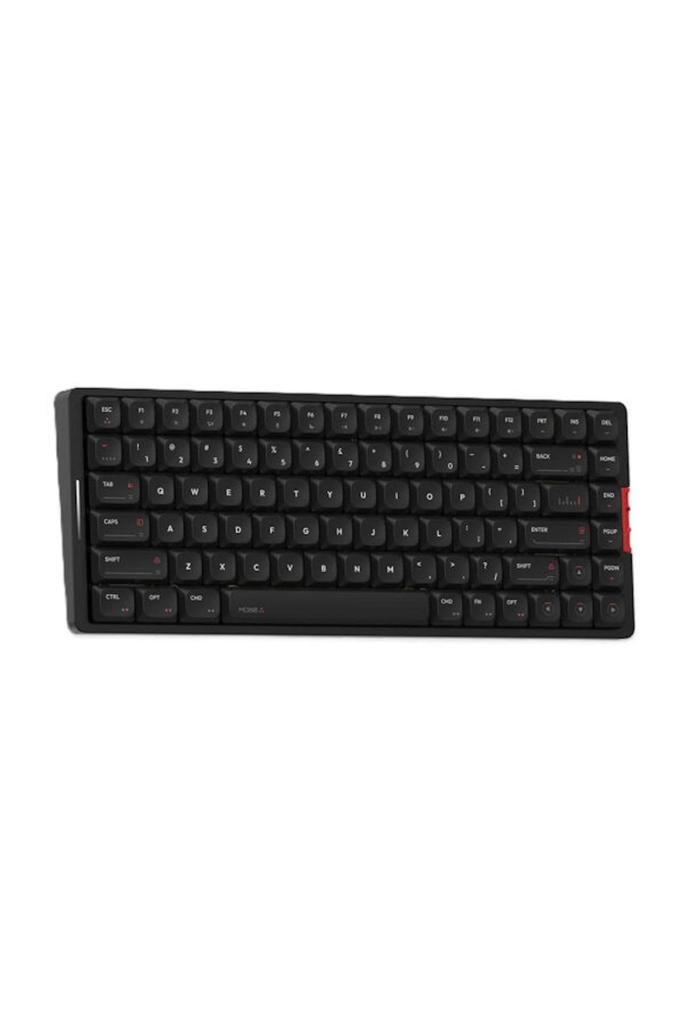 iQunix MQ80 Aluminum Low Profile Wireless Mechanical Keyboard Shadow Black Gaming Low Profile Authorized Japanese Dealer Warranty Keyboard, Aluminum,