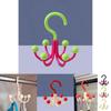 Multipurpose Six Claw Hook With Rotating Claws For Home And Dormitory Storage