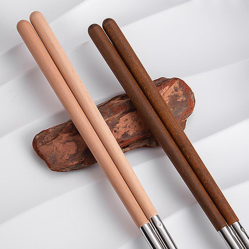 1Pair Stainless Steel Chopsticks Long Chopsticks Cook Noodles Deep Fried  Pot Chinese Chopsticks Reusable Metal Chopstick