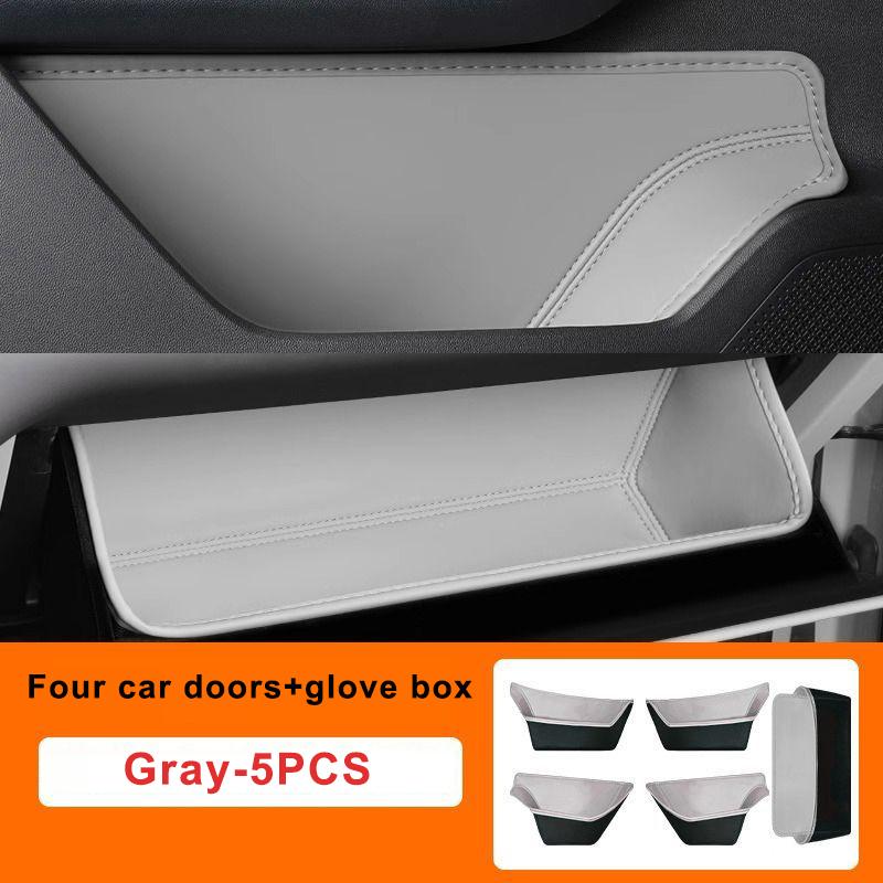 Per JETOUR X70 PLUS 2026 2026 Copertura Scatola Portaoggetti per Slot Portiera Auto Tappetino Protettivo per Vano Portaoggetti in Pelle Accessori Interni a Barile