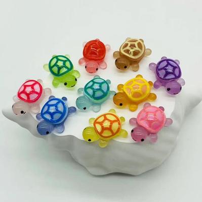 Micro Luminous Turtle Resin Crafts: Nail Art, Phone Case, Fish Tank Decor