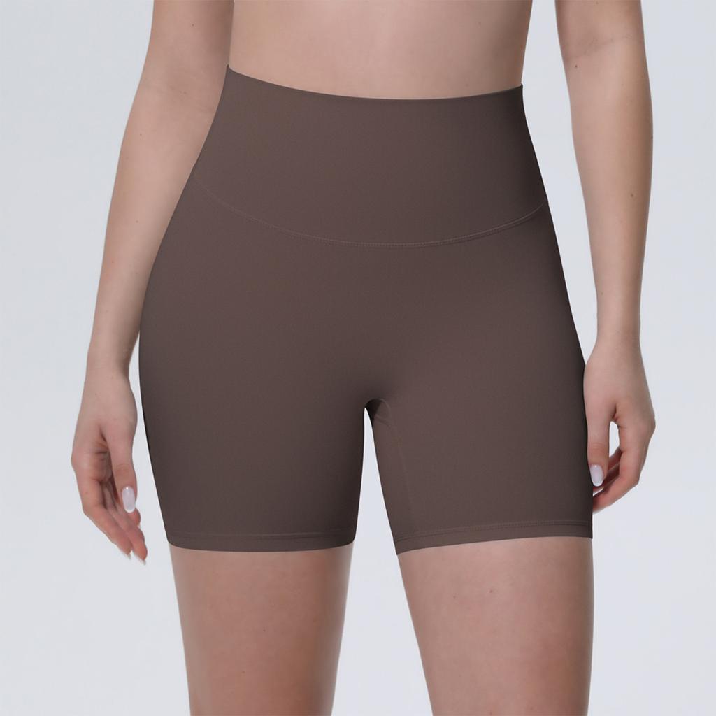 Women High Waist Yoga Shorts Seamless Stretchy Athletic Biker Shorts for Running Workout Gym Fitness Training