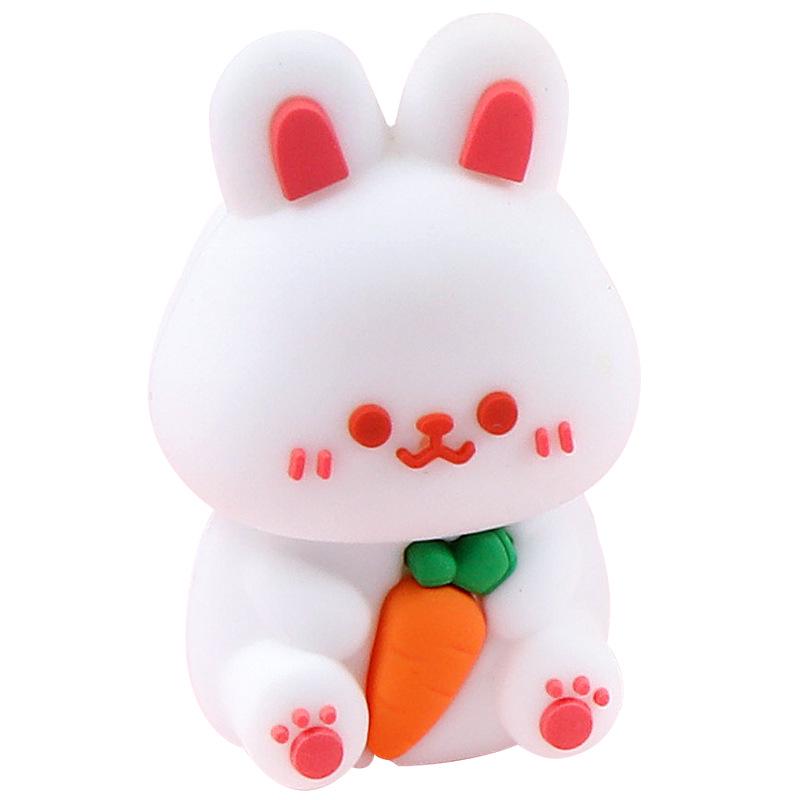 Creative Rabbit-Shaped Cartoon Pencil Sharpener for Elementary Students