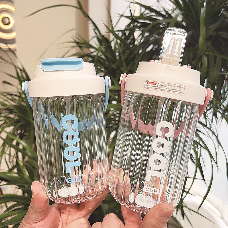 

Питьевая бутылка Двойное питьевое стекло Простой и спортивный материал, портативные и износостойкие бутылки для детской воды