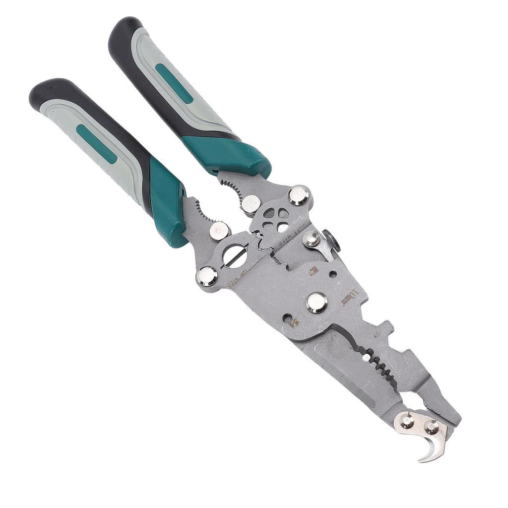 Foldable Wire Stripping Pliers Cr V Steel Multifunctional Bent Nose Wire Stripper
