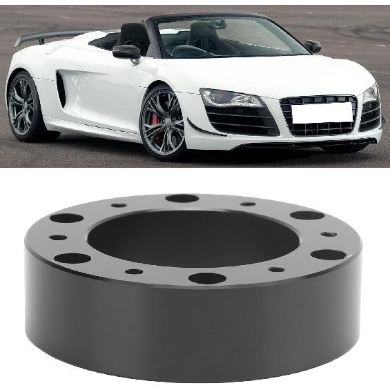1in Steering Wheel Spacer 6 Hole Hub Aluminum Alloy Heighten Increased Pad Adapter Automotive Wheel adapters and spacers Application