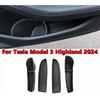 For Tesla Model 3 Highland 2024 Door Side Storage Box Tray Organizer Accessories