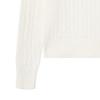 Maglione Polo Ralph Lauren PE25 Tinta Unita Girocollo Manica Lunga Maglia Top Bambino Bianco 313901316-011