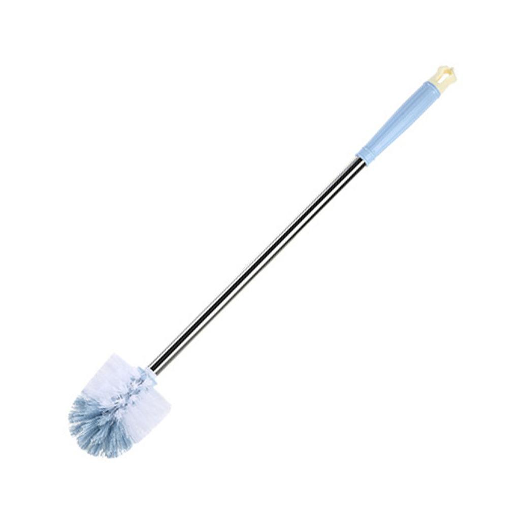 Toilet Cleaning Brush Stainless Steel Long Handle Sanitary Toilet Bowl Brush Bathroom Scrubber for Household