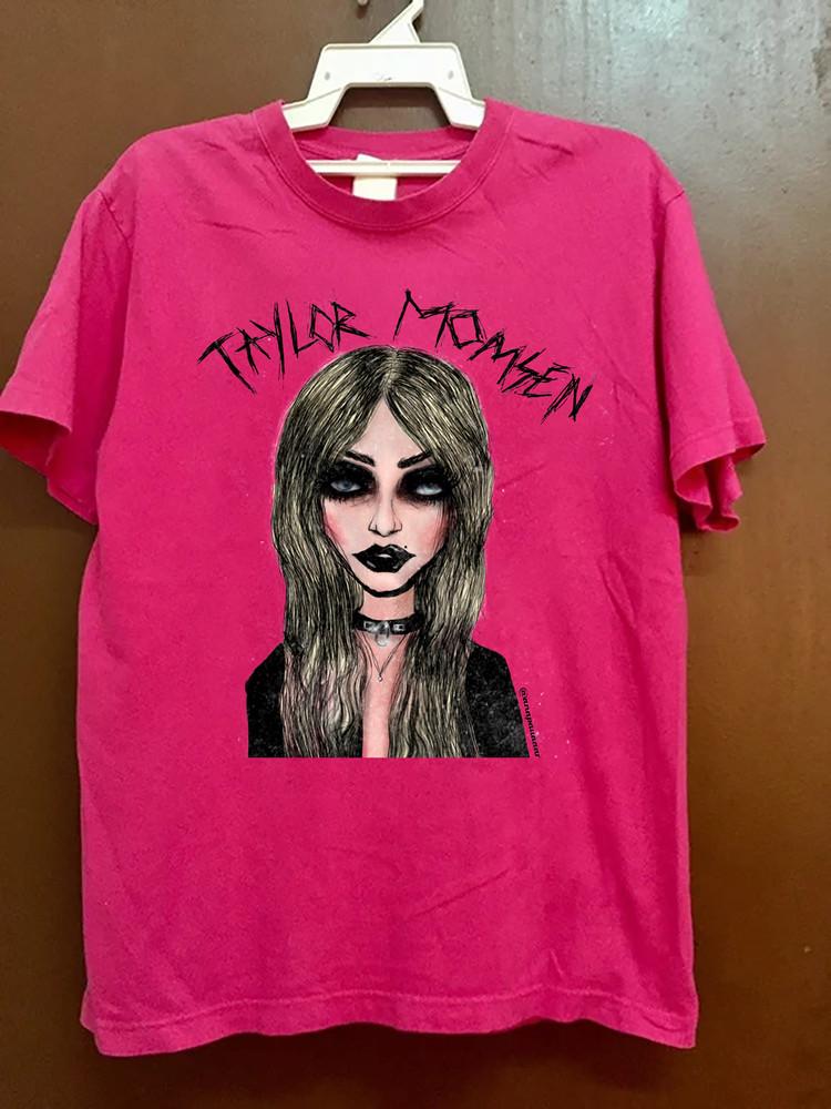 Taylor Momsen The Pretty Reckless Short Sleeve Pink All Size Shirt AR435 Unisex T-Shirt XXXXL