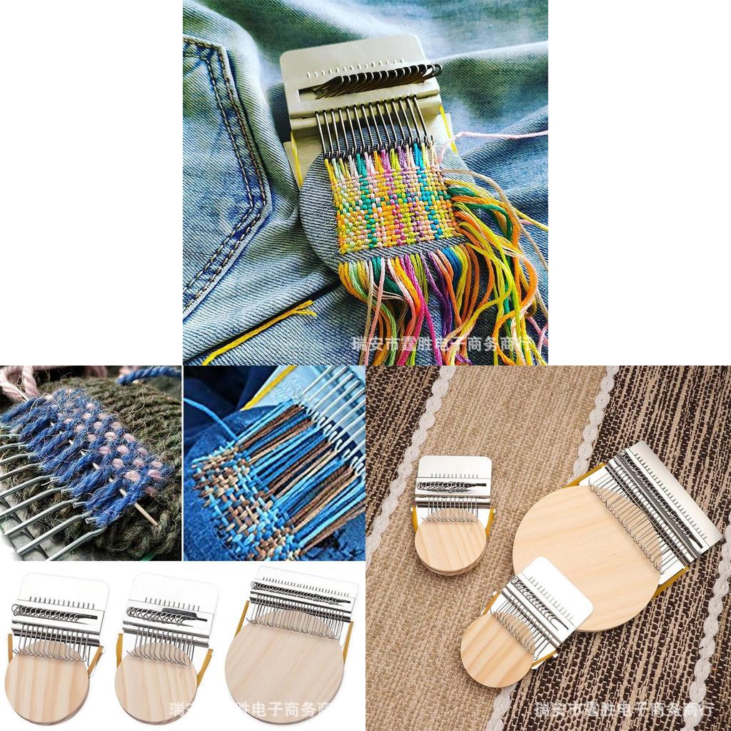 DIY-Strickmaschine für den Heimgebrauch mit Edelstahlnadeln für persönliche Bastelprojekte