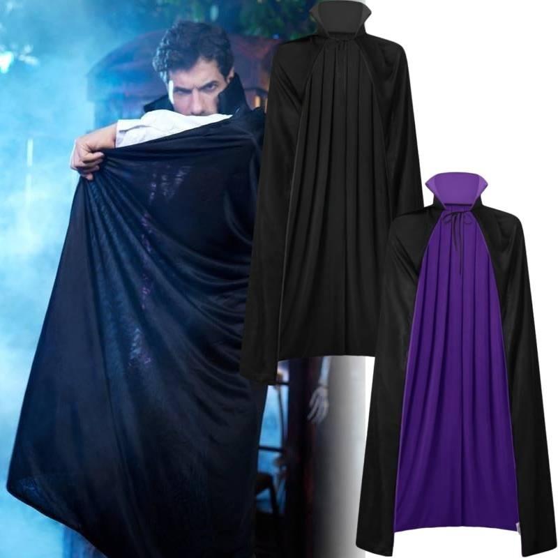Halloween High Vampire Collar Cloak Cosplay Costume Witch Cos Party Perform