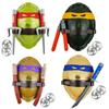 Cartoon Anime Schildpad Shell Speelgoed Set Draagbare Cosplay Props Voor Jongens Meisjes Feestcadeaus