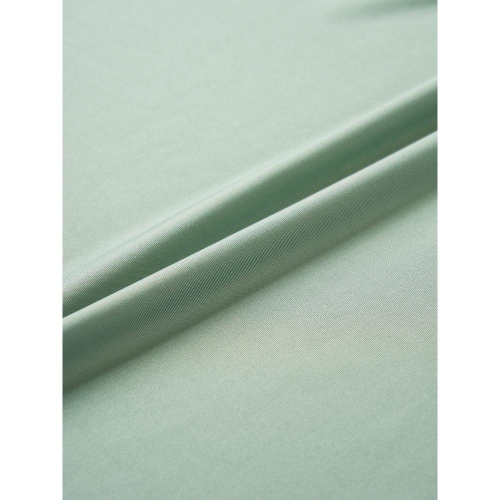 Daiso [woMen] Loose Fit Short Sleeve M Green