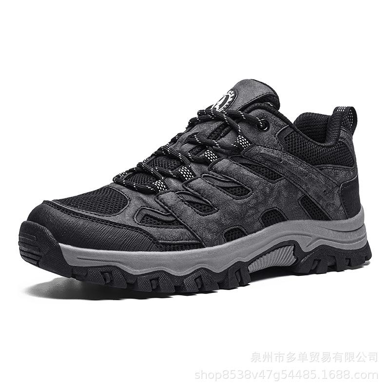 Non-slip and wear-resistant mountaineering shoes outdoor hiking off-road shoes light and comfortable casual shoes cushioning sports shoes