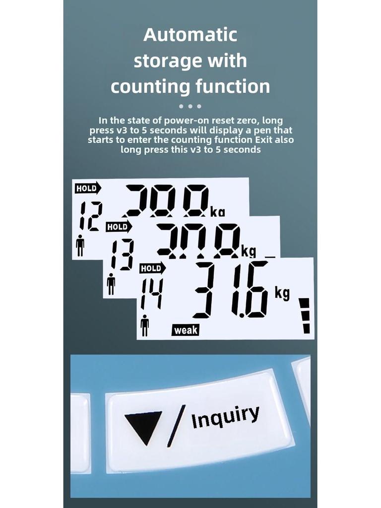 Elektronisches Handkraftmessgerät für Studentenkrafttests und Training