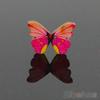 50pcs 2 Holes Mixed Color Butterfly Wooden Buttons Sewing Scrapbooking DIY
