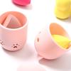 Soft Silicone Cosmetic Blender Sponge Box Holder Beauty Powder Puff Blender Holder Sponge Makeup Egg Drying Case Portable Box
