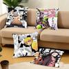 D-Demon S-Slayer Pillow Case Plush Fabric Soft Pillowcase Double Sided Print Cushion Cover Household Gifts