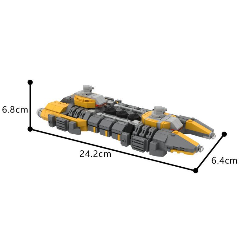 Mackinaw O.R.E Mining Ship Building Block Model Ornament Mackinaw O.R.E Mining Ship + Digital Manual