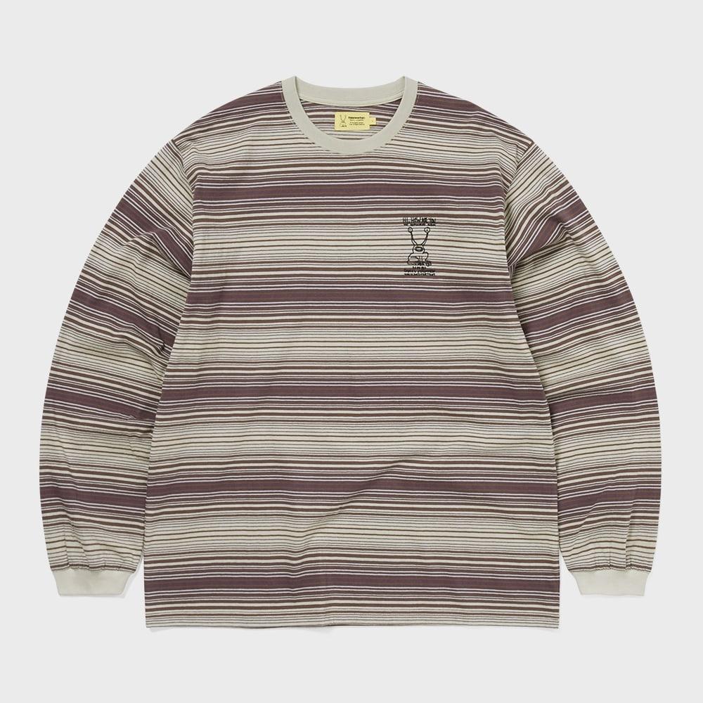 ЭТО Никогда не тот Тнт Дэниел Джонстон Летняя футболка в полоску с лягушкой Хаки S