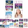 Fluffy Slime Adventskalender 24 Tage Countdown bis Weihnachten Kindergeschenk**