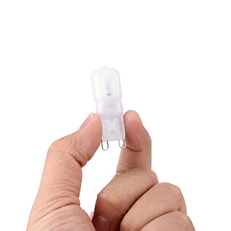 G9 LED Bulb 3W SMD2835 220V, Warm White / Cold White Non-dimmable, Flicker-Free for Crystal Chandelier, Direct Replace 30W Halogen Lamp Home Lighting