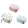 2pcs Cartoon Sealed Soap Box With Lid, Portable Travel Soap Container, Bathroom Soap Storage Case