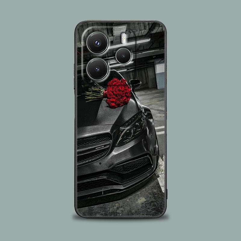 Phone Case for Xiaomi Redmi 15C 14C 12C 13C 4G Redmi Note 15 14 13 12 11 10 Pro Plus 5G 12S Soft Cover Cool Sports Cars Male Men