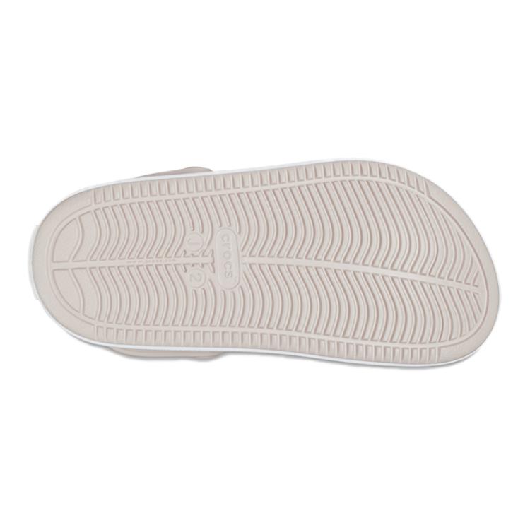 Crocs Comfortable Versatile Non-Slip Durable Childrens Sandals Kids Sandals Pink White 208477-6UR
