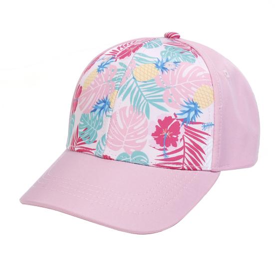 Kids Baseball Cap Girls Ponytail Hat Adjustable Golf Hat for Toddlers Girls Boys Outdoor Sun Protection Hat for Sports Beach