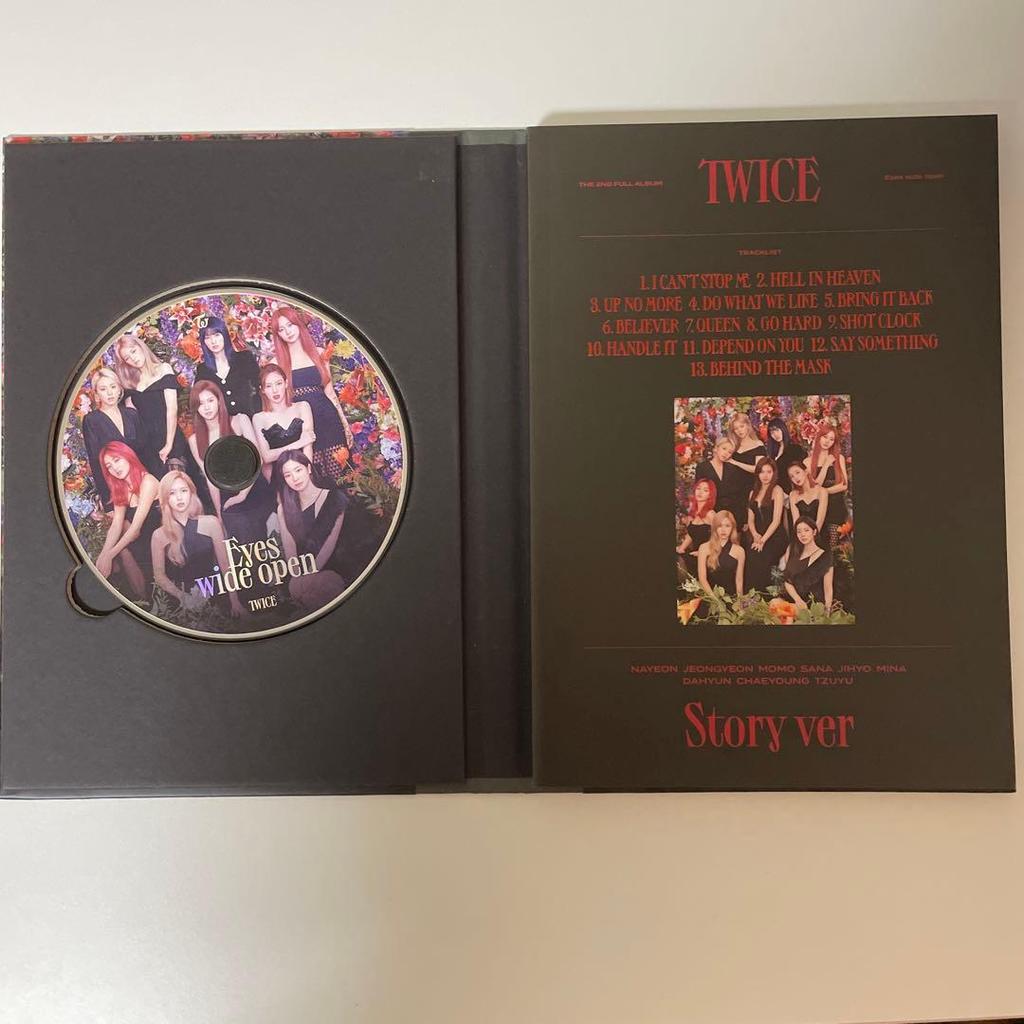[USED] TWICE Eyes Wide Open