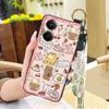 Shockproof Silicone Phone Case For Realme P3 Ultra 5G Anti-dust Protective Kickstand Cute Soft Case Anti-knock Ring