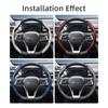 Suitable for Byd Carbon Fiber Texture Steering Wheel Cover with Segmented Quick-Release Design, Durable, for Atto 3 2 Dolphin Seal Sealion Han Song Qi