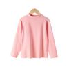 Kids' Fleece-Lined Cotton Turtleneck Sweatshirt - Warm Autumn/Winter Layer