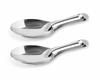 TreegoArt Stainless Steel Idli Spoon Serving Spoon For Seving/Cooking All Types Of Rice/Kheer/Pudding - Pack Of 2