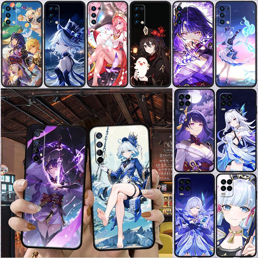 Genshin Impact Neue High-End Schale Handyhülle für Xiaomi Poco C40 C50 C51 C55 C65 C71 C75 F3 F5 F6 F7 M2 M3 Pro Ultra